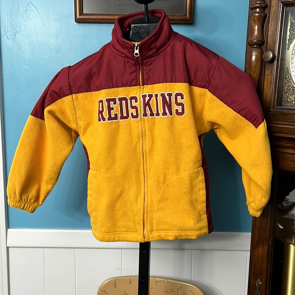 NFL Vintage Washington Redskins Commanders polartec type Jacket